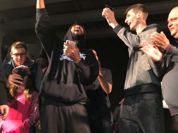 נהנה מכל רגע. רייס ג'וניור