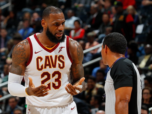 הטענות של קליבלנד לא כל כך מוצדקות, של לברון יותר (getty)