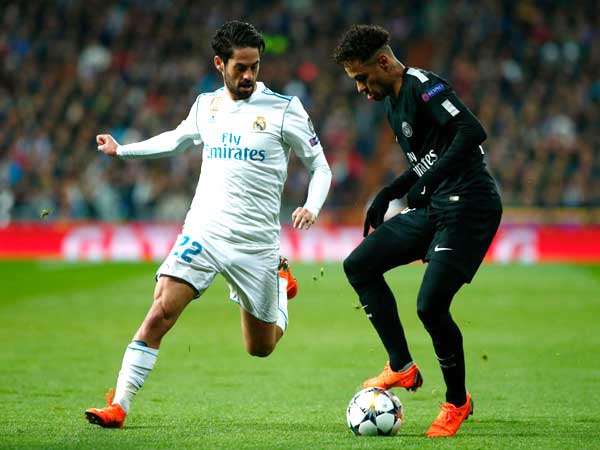 ישחקו ביחד? ניימאר ואיסקו (Getty)