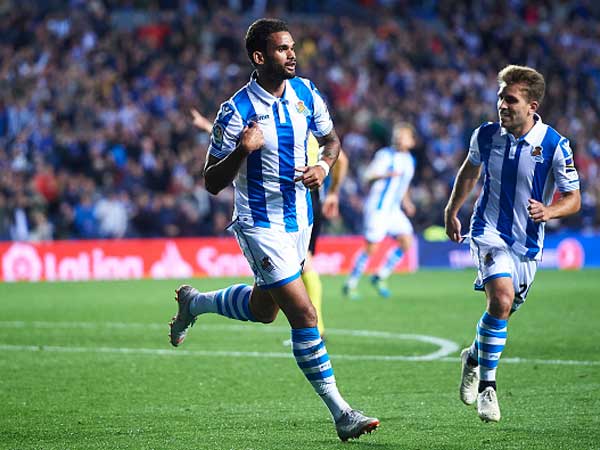 וויליאן ז'וזה חוגג את שער השוויון לקראת הסיום (getty)