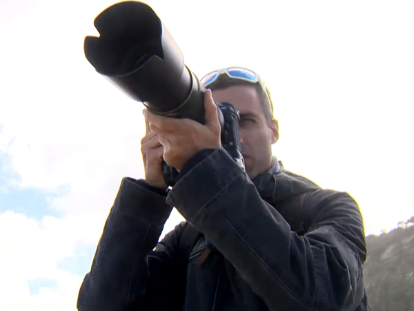 פרידמן כצלם. בטן מלאה על הספורט האולימפי