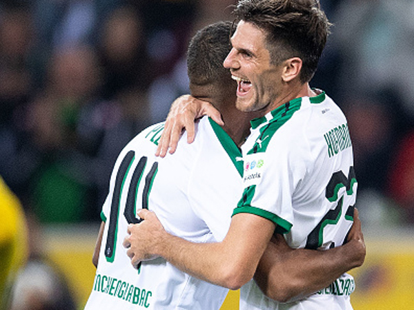 כוח רציני בצמרת הגרמנית. גלאדבך חוגגת (getty)