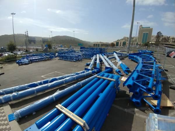 היציע הדרומי יקורה (צילום: עיריית ירושלים)