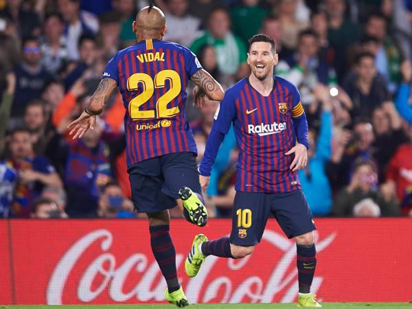 58 אחוזים מהשערים של ברצלונה חתומים על שמו של מסי (GETTY)