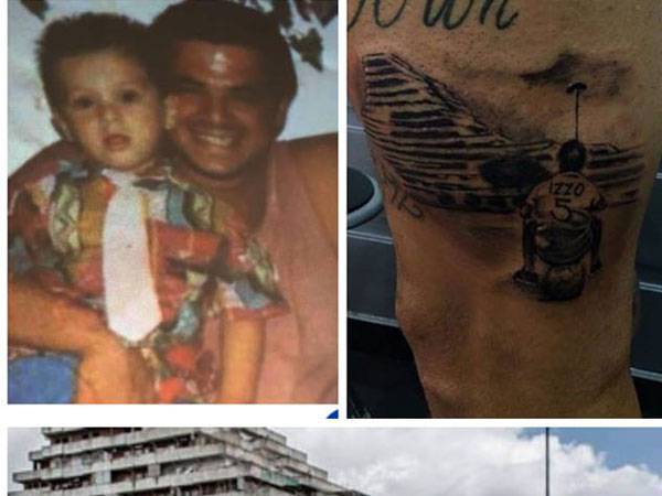 הקעקוע שהולך איתו תמיד. איצו