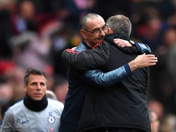 סולשיאר וסארי. לאיטלקי יש סיבות לחייך (Getty)