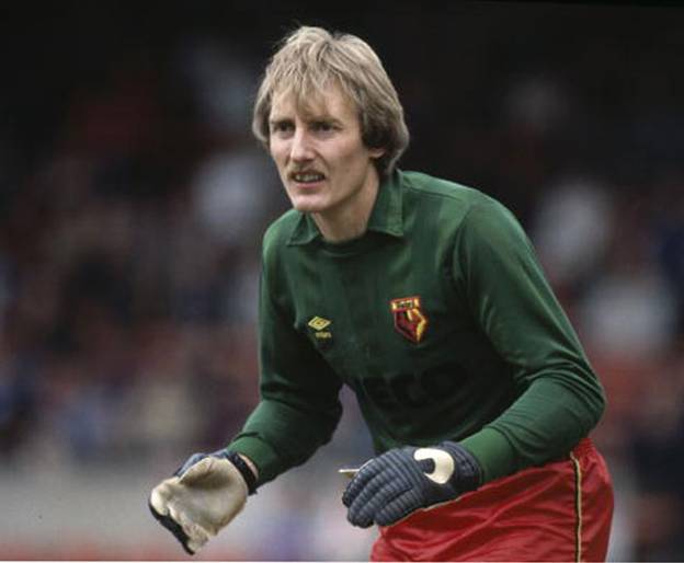 סטיב שרווד, שוער ווטפורד ב-1984(Gettyimages)