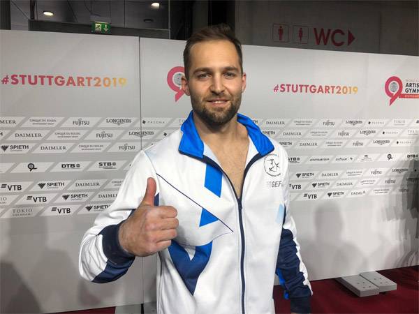 שטילוב. הבטיח מקום באולימפיאדה הרביעית שלו (באדיבות איגוד ההתעמלות)