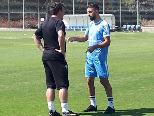 הרצוג לקח את דאבור לשיחה לפני האימון