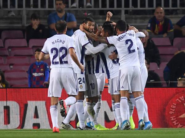 ויאדוליד הצליחה לגרום ליושבי הקאמפ נואו להשתתק לכמה רגעים (getty)