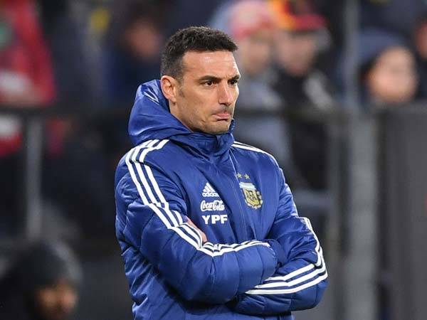 סקאלוני. מחמם את האווירה לפני ברזיל (getty)