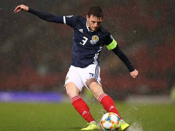 אנדי רוברטסון. מגן ליברפול יפגוש שוב את ישראל? (getty)