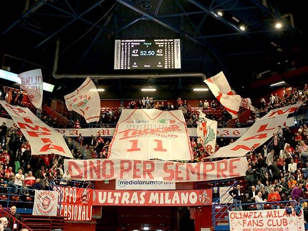 התצוגה של אוהדי מילאנו (getty Images)
