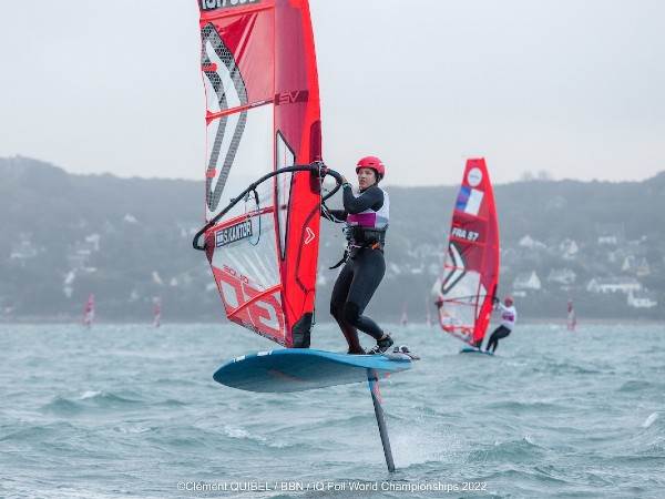 A strong start: Sharon Kantor leads the World Cup
