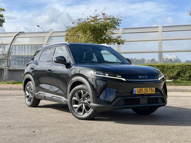 BYD אטו 2 (חשמלי) במבחן: המתחרים צריכים לחשוש - ערוץ הספורט