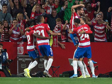 <STRONG>גרנאדה עולה ל-0:2 על ברצלונה! (getty)</STRONG>