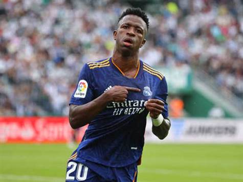 השער של ויניסיוס היה שערו השישי העונה בליגה הספרדית