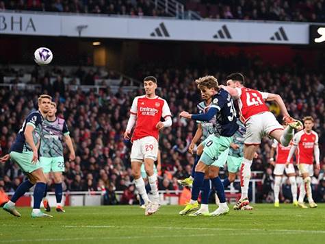 הנגיחה של רייס לרשת (Getty)