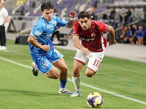 יתרון ברור להפועל ב"ש בבלומפילד (צילום: אלן שיבר, ההתאחדות לכדורגל)