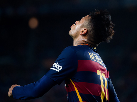 בסוף ניימאר הצליח&nbsp; להבקיע (GETTY)