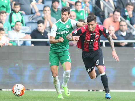 הפועל חיפה מנסה לעקוץ במתפרצות (יוסי שקל)