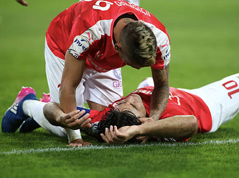 ברדה&nbsp;התרגש מהכיבוש והקדיש את השער לסבא שלו&nbsp;ז``ל&nbsp;(אלן שיבר)