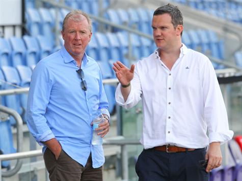 אורח מפתיע בנתניה. סטיב מקלארן (אלן שיבר)