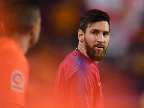 למרות היריבה הצנועה, ואלוורדה בחר לפתוח עם מסי בהרכב (David Ramos, Getty)