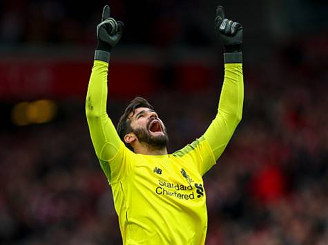 אליסון חוגג בטירוף את שער היתרון (getty)