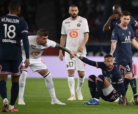 ניימאר הוא השחקן שעליו מבצעים הכי הרבה עבירות בליגה הצרפתית