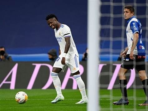 ויניסיוס. עד כה ריאל לא מסוכנת (Getty)