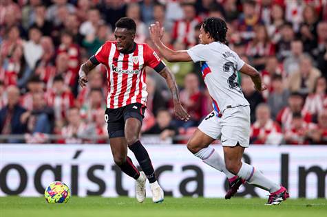 בילבאו ללא ספק עדיפה במחצית הראשונה (Getty)