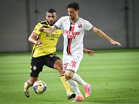 רוטמן מול ג'אבר. האם יהיה לנו שער ראשון בקרוב? (ברני ארדוב)