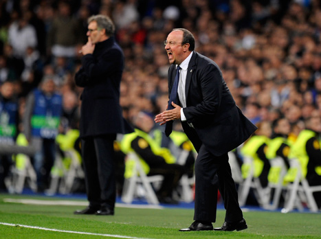 בניטס לחוץ. יתרון נזיל לריאל (getty)