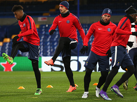 פ.ס.ז` מגיעה ברצף של שני משחקי ליגה ללא ניצחון, כשב-0:0 מול מונפלייה, אנחל די מריה נפצע והוחלף. למרות זאת, הארגנטיני כשיר ועומדת לרשותו של בלאן, וכמוהו בלס מטווידי, שהתגבר על פציעה משלו.<BR>&nbsp;