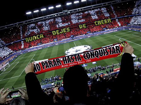 אוהדי אתלטיקו. הלחץ בקלדרון עולה (uefa)