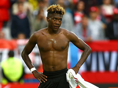 דויד אלאבה מתוסכל (gettyimages)