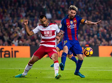 בארסה מתקשה לפני המפגש עם מנצ`סטר סיטי (Getty)