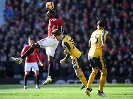 התעורר. פוגבה (Getty)