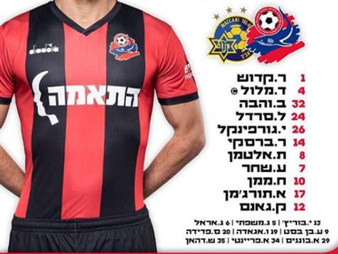 קייס גאנם ישחק בחוד של הפועל חיפה&nbsp;במקומו של אגאדה. גם תורג`מן יפתח בהתקפה האדומה.