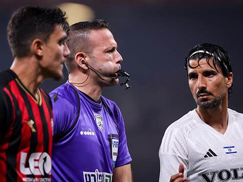 צהוב גם לחג`ג` אחרי דחיפות הדדיות עם סרדל (מאור אלקסלסי)