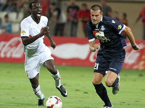 חילוף בחיפה: מאוולי מסיים את הבכורה שלו בליגת העל, הישאם כיוואן נכנס. היו לגנאי כמה דקות טובות