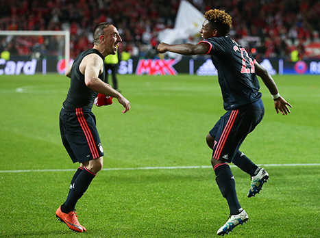 ככה חוגגים חצי גמר. ריברי ואלאבה (getty)