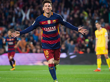 מסי הגיע במצב רוח של פירגונים (GETTY)