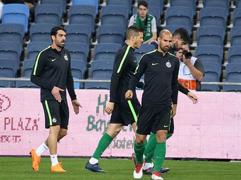 הירוקים בחזרה הגנרלית לפני הגביע (יוסי שקל)