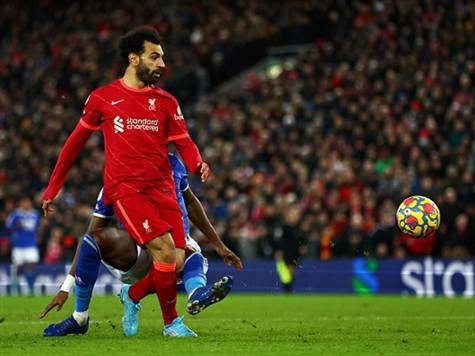 סלאח. כבר היה קרוב לשני שערים (Getty)