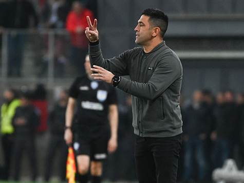 הפועל ב``ש ביכולת לא טובה במחצית השנייה&nbsp;- נתניה הרבה יותר אפקטיבית וטובה. האם זה גם יעלה לה בשוויון? (צילום: ברני ארדוב)