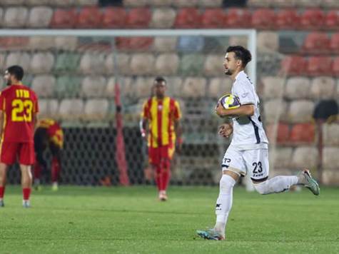 ויטלי דמשקאן ניצל טעות כפולה בהגנת אשדוד, וכבש שער שלישי ב-2 המחשקים האחרונים. (לירן מולדובן)