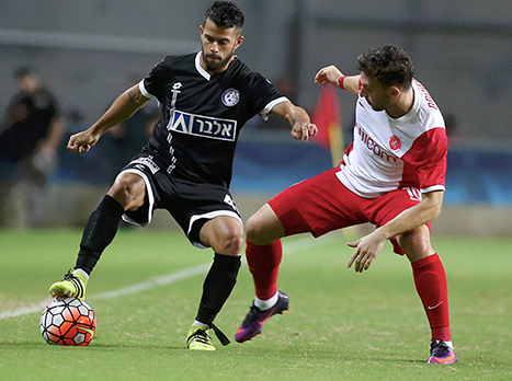 פעיל מאוד בדקות הפתיחה. אלטמן (צילום: אלן שיבר)