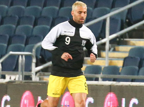 איתי שכטר והבלונד. הספקתם להתרגל כבר? (צילום: דני מרון)